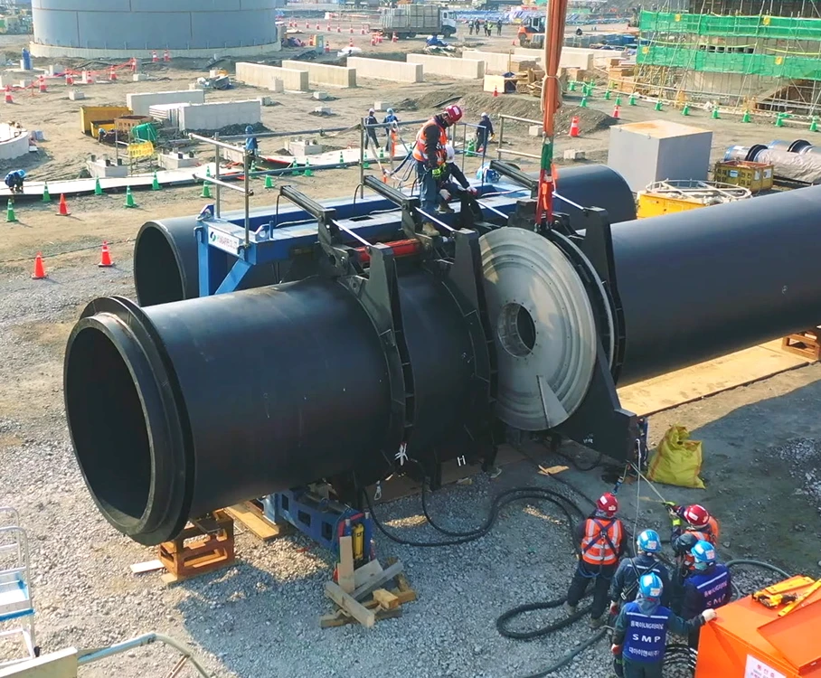 XLS10B로 제작된 초대형 파이프 XLS10B로 제작된 초대형 파이프