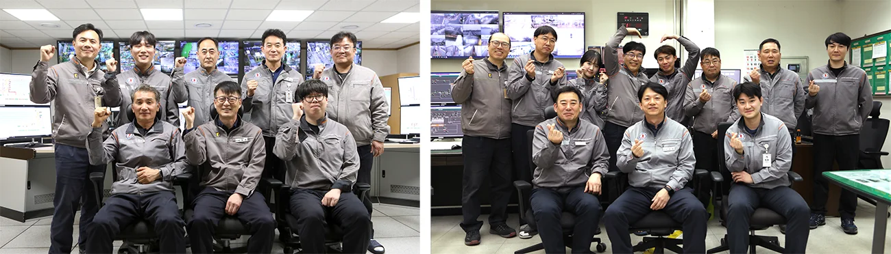 수지물류팀 / 운영1팀 단체사진